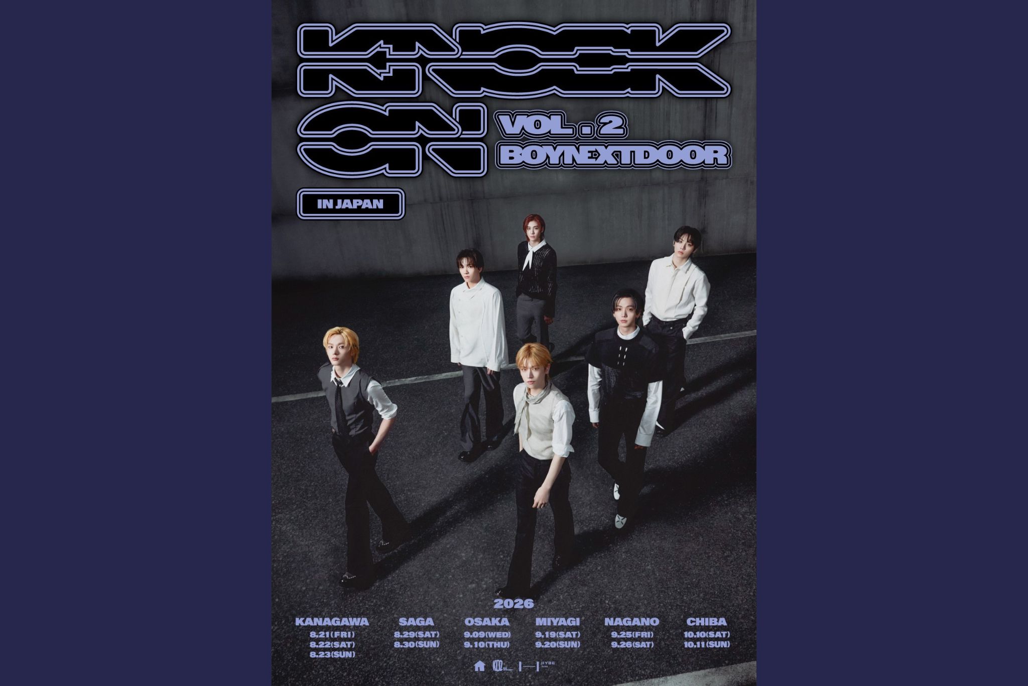 BOYNEXTDOOR TOUR ‘KNOCK ON Vol.2’ IN JAPAN